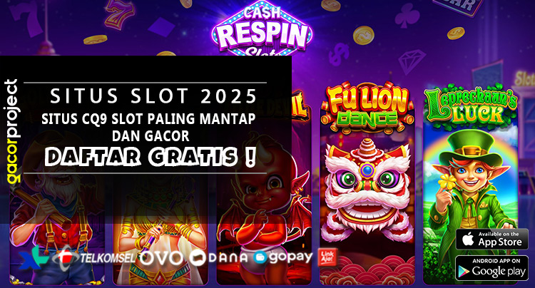 Situs CQ9 Slot Paling Mantap Dan Gacor